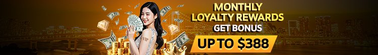 Monthly Loyalty Attendance on BetVision88