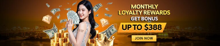 Monthly Loyalty Attendance on BetVision88