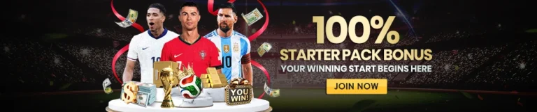 100% Starter Pack Bonus at BetVision88!
