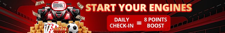 start your engines daily check-in betvision88