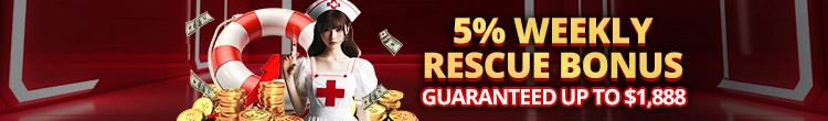 5% Weekly Rescue Bonus - BetVision88