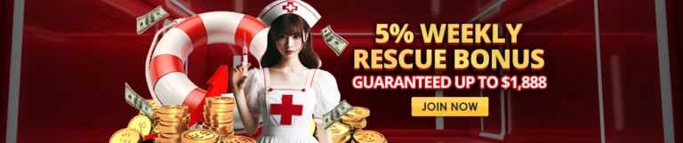 5% Weekly Rescue Bonus - BetVision88