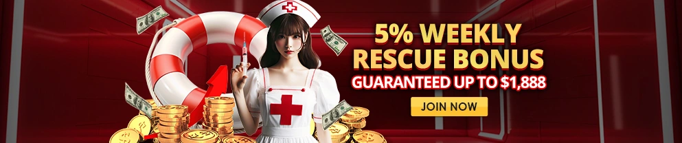 5% Weekly Rescue Bonus - BetVision88