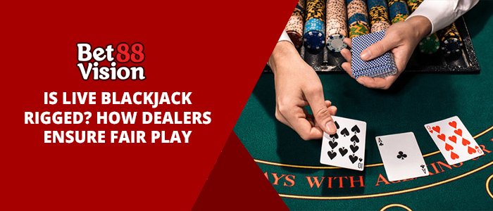 Betvision88 blackjack is it rigged ?