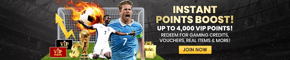 Instant Points Boost Up to 4,000 At BetVision88!
