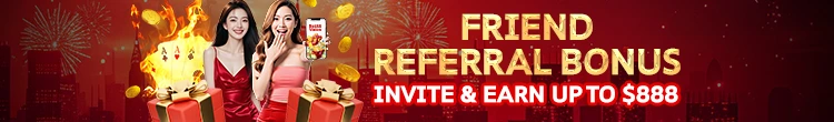 Friend Referral Bonus On BetVision88